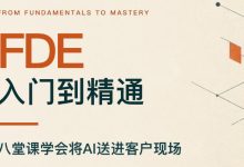 FDE:如何从入门到精通-OFAI九邻人工智能研究院